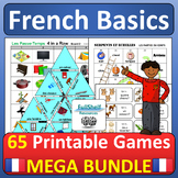 Fun French Activities Games Beginners Vocabulary Review Pr