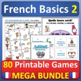 Fun French Activities and Games Vocabulary Review Printabl