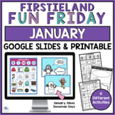Fun Friday Activities January | Digital Games Kindergarten