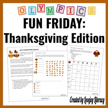 thanksgiving games for teams