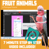 Fun Fruit Animals in Photopea: an Introduction to Photo Ma