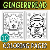 Fun Gingerbread Man Coloring Pages  | Gingerbread Man Colo