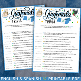 Fun Guatemala Trivia - True or False Printable in Spanish 