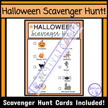 Fun Halloween Activities Halloween Scavenger Hunt and This or That Game ...