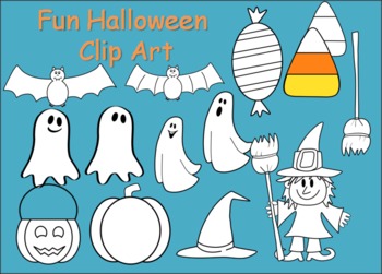 Preview of Fun Halloween Clip Art