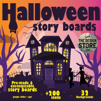 Preview of Halloween Activity: Story and Narrative Creation | Digital Resource