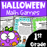 Fun Halloween Math Activities - 1st Grade Games with Pumpk