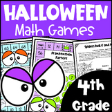 Fun Halloween Math Activities - 4th Grade Games w/ Spiders