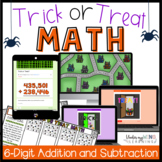 Math Activities for Halloween | Halloween Math Game | 6-di