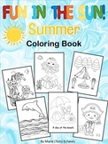 Fun In The Sun Summer Coloring Book