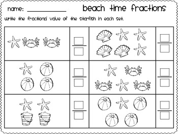 Fun In th Sun- Math, Literacy and Craftivity Activities by Melissa Hodson