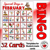 February Days of the Month | BINGO GAME and Quick Research