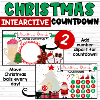 Fun Interactive Christmas Countdown and Calendar by Andrea Mendez