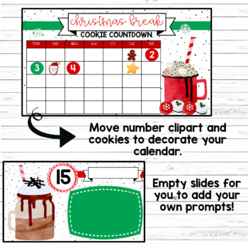 Fun Interactive Christmas Countdown and Calendar by Andrea Mendez