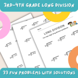 Fun & Interesting Double-Digit Long Division Worksheets