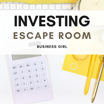 Preview of Fun Investing Escape Room Activity