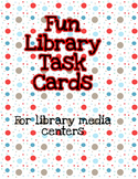 Fun Library Task Cards