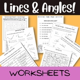 Fun Line and Angle Worksheets