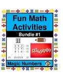 Fun Math Activities - Magic Numbers Bundle 1 l Four Lessons!