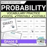 Fun Probability Activity - Grade 7/8 - Vocabulary - 2020 O