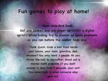 Preview of Fun Math Games!