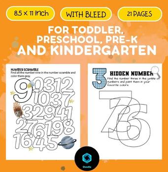 Preview of Fun Math Gammes and Activities for Toddlers