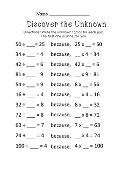 Fun Math Worksheet by Amys Resource Reef | TPT
