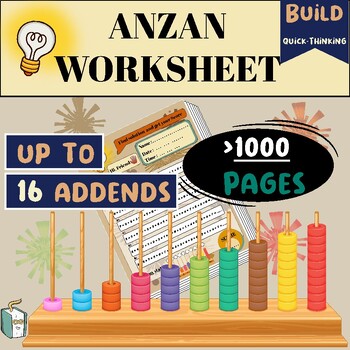 Preview of Fun Math Worksheets 6th Grade More than 1000 Pages (SPEED DRILLS)