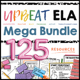 Fun Middle School ELA Mega Bundle - Activities Games Proje