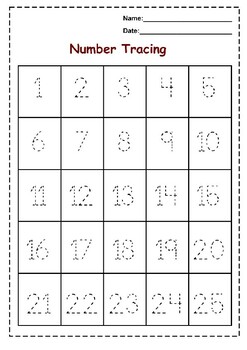 Fun Number Tracing Activities for Kids: Recognizing and Writing Numbers ...