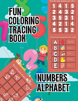 Letter and Number Tracing Book for kids, make learning an enjoyable  experience