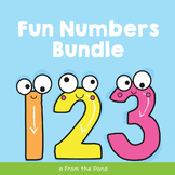 Number Poem Posters - Number Writing by From the Pond | TPT