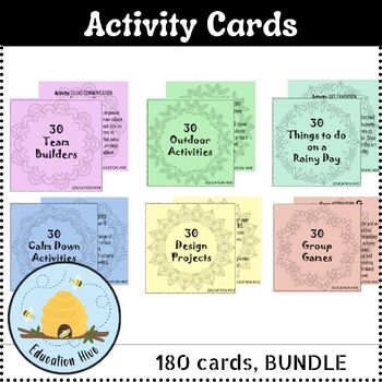 Preview of 180 activities, games and challenges
