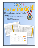Fun Olympic Student Mastery Tracker
