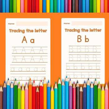 Preview of Fun Orange Tracing the Letter Worksheet