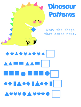 Preview of Fun Pattern Worksheet