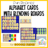 Fun Phonics Alphabet Letter Cards with blending boards Goo