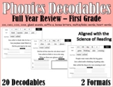 Fun Phonics Decodables - End of Year First Grade Skill Review