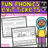 Level 2 Unit 8 Exit Tickets - ar and or R Controlled Vowel