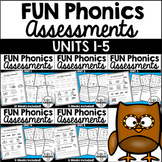 Fun Phonics Kindergarten Assessments Units 1-5