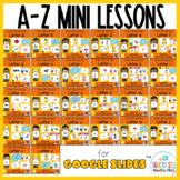 Fun Phonics Letters a to z Mini Lessons Bundle | Animated 