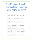 Fun Phonics Level 1 Handwriting Practice Lowercase CVC