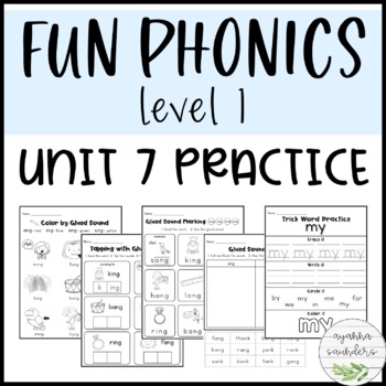 Preview of Fun Phonics | Level 1 | Unit 7 Practice