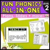 Fun Phonics Level 2 Ultimate Bundle - Trick Word Activitie