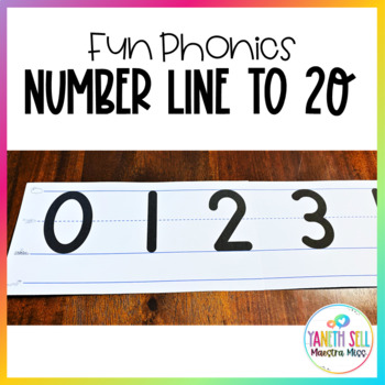 Preview of Fun Phonics Number Line to 20