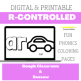 Fun Phonics R-Controlled Coloring Pages | Digital Learning