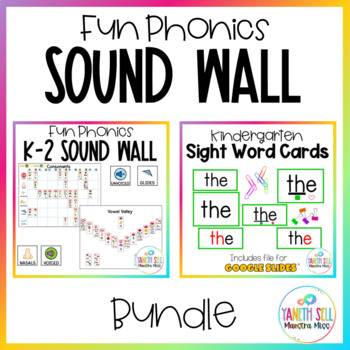 Preview of Fun Phonics Sound Wall Bundle