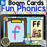 Fun Phonics Unit 1 Week 1 Boom Cards