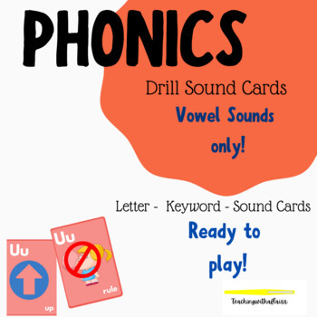 Preview of Fun Phonics Vowel Sounds Drill Sounds Google Slides