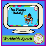Fun Phrases: Medial /l/; sentences; phonics